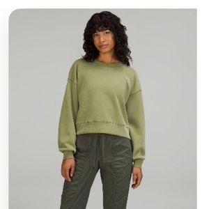 Lululemon Softstreme perfectly oversized cropped crew